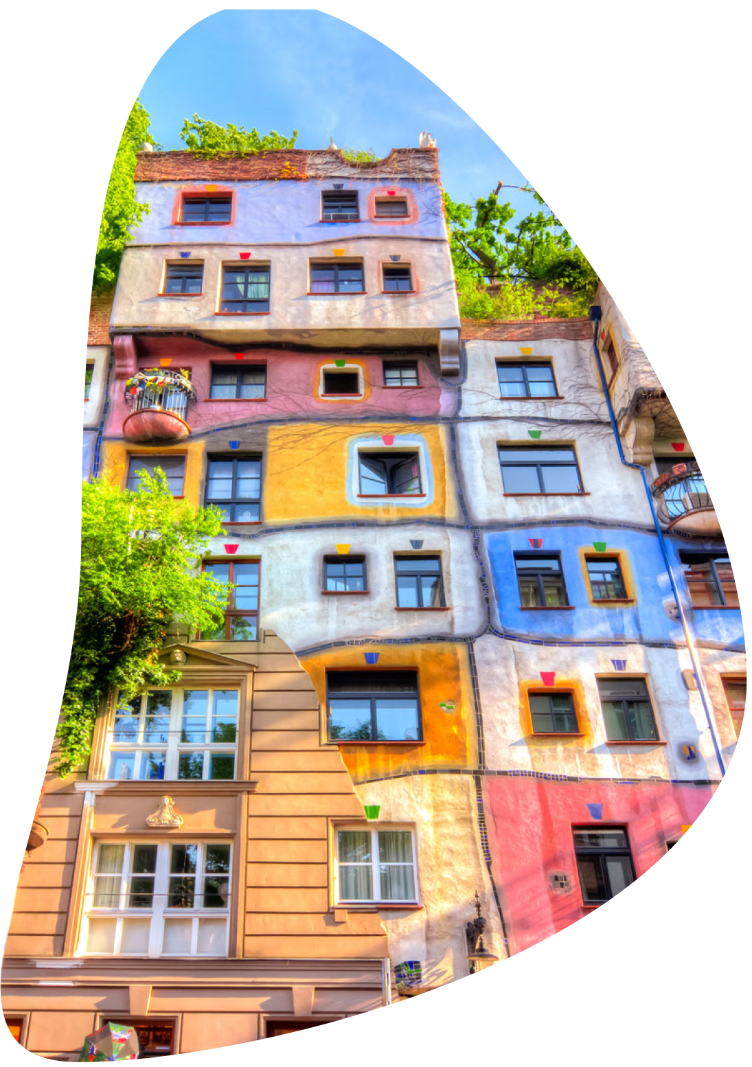 Individuelle Fassadenfarben